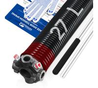 Garden Hose Hose Pipe YoToolGDS Left Hand Wind（Black Cone）1.75" Garage Door Torsion Spring with Non-Slip Winding Bars & Gloves, Precision Electrophoresis Black Coated, for Replacement, MIN 16,000 Cycl