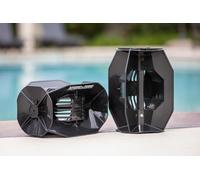 Garden Hose Hydro Tone - HYDRO-BELL Pool Exercise Dumbbells Pair | Water Weights | Functional Strength Training in the Pool | Quick Start Guide (Black)