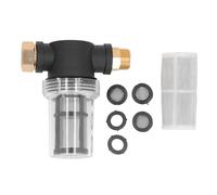 Garden Hose Inlet Filter 3/4 Inch High Pressure Washer Water Sediment Filter Attachment for Protecting Pressure Washer Pump and Appliances Durable Engineering Plastic Construction