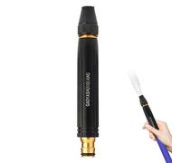 Garden Hose Nozzle - 16.7cm Alloy Spray Tool, Heavy Duty Brass Connector, Adjustable Pressure Sprayer, Durable Stainless Nozzle for Car Washing Garden Irrigation Cleaning
