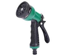 Garden Hose Nozzle Adjustable Watering: Lightweight Sprayer with 7 Adjustable Watering Patterns, Ergonomic Trigger Lock, Leak-Proof ABS Polymer - for Washing Cars, Watering Plants, Cleaning Pets