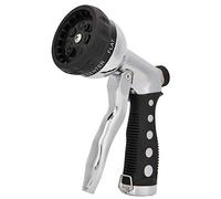 Garden Hose Nozzle, High Pressure Garden Sprayer Multifunction Water Gun Car Washing Tool Heavy Duty Hose Head Water Spray Nozzle for Watering Plants Washing Car and Showering Pets