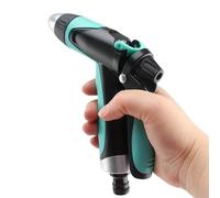 Garden Hose Nozzle - Portable High Pressure Watering Wand Attachment, Variable Spray Modes Garden Cleaning Device for Outdoor Use | Durable Metal Hybrid Construction Ensures Consistent Flow, I