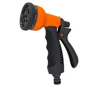 Garden Hose Nozzle Watering Gun, 8 Adjustable Watering Patterns, Comfort Rubber Grip High Pressure Water Hose Sprayer Gun, for Outdoor Lawn Plant Watering, Car Wash, Pet Shower, Deck Sidewalk Cleaning