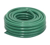 Garden Hose Pool Hose Pipe Reel Water Hose Pipe for Outdoor Green PVC vidaXL