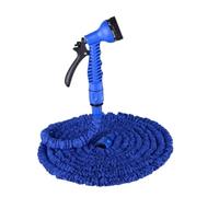 Garden Hose Popular Magic Garden Hose Reel Can Triple Extend The Flexible Multi-Purpose Watering Hose for Garden(Blue,50ft)