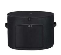 Garden Hose Pots for Outside Bag Holds 150 ft Hose, Hose Bucket for Outside Storage with Drainage and Water Supply Port for Convenient Hose Storage and Watering