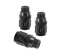 Garden Hose Pressure Regulator 3/4 Inch Thread 15/25 PSI Drip Line Fitting for RV Camper Trailer Irrigation Systems Water Saving Device(15 PSI)