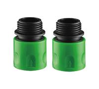 Garden Hose Quick Connector - 2pcs Universal Water Hose Fittings | Internal & External Thread Quick Disconnect for Car Wash, Water Guns, Faucets & Outdoor Garden Use | Durable ABS Construction