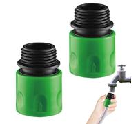 Garden Hose Quick Connector - Fast Water Pipe Pouring, Leak Resistant Hose Adjustment | Easy Connect Lawn Adapter, Heavy Duty Quick Release, Tap Link E