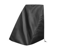 Garden Hose Reel Cart Cover Outdoor Hose Cart Covers For Hose Reel Cart All Season Sun 26X25X34inch Outdoor Portable Water Proof Garden Hose Reel Protective Cover With Dog Cut Furniture (Black, A)