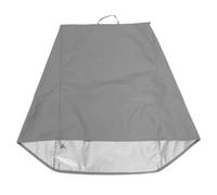 Garden Hose Reel Cover 34.58x25.94x24.76in Oxford Cloth Waterproof | Silver Coated Finish, Adjustable Drawstring Closure, for Mounted Reels and Rolling Carts, Patio Storage