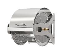 Garden hose reel Stainless steel wall mount