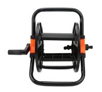 Garden Hose Reel Wall Mounted, Heavy Duty Retractable Hose Pipe Reel with 7 Spray Nozzle, Auto Rewind & Lock System, 180¡ã Swivel Bracket, ABS Portable Water Hose Storage for Garden, Car Washing