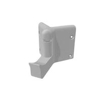 Garden Hose Roller Guide - Extended Hose Protector for Corners, Driveways & Flower Beds - Prevent Hose Kinks & Breakage (White)