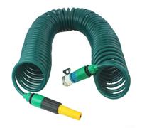 Garden Hose, Self Coiling Water Hose Retractable Pipe, Quick Connector Water Hose, Retractable Coil, 5M 15M Length, for Garden, Car Washing(5M)