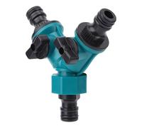 Garden Hose Splitter - Quick On/Off Hose Extension Splitting Connector | Outdoor Faucet Splitter | Hose Adapter Fitting | Heavy-Duty Water Divider | Ideal for Gardening, Public Green Spaces, Agri