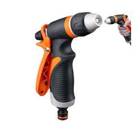 Garden Hose Spray Head, High Pressure Flow Regulator Washing Head, Flow Control, Adjustable Pattern, Robust Garden Hose Nozzles, for Car, Lawn, Garden and Watering Plants