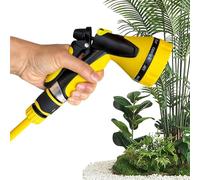 Garden Hose Spray Nozzle, 10 Adjustable Watering Modes, Robust Sprayer, High Pressure Hose Nozzle, for Working in the Garden at the House on Deck and Patio Lawn in the Backyard by the Pool for