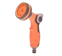Garden Hose Spray Nozzle, 8 Adjustable Spray Patterns, 20cm, High Pressure Hose Nozzle, 8 Pattern Garden Sprayer, Leak-Proof and Secure Connection, for Car Washing, Gardens Watering, General Cleaning