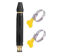 Garden Hose Spray Nozzle, High Hose Nozzle Sprayer, 360 Degree Rotating Washer Handheld Cleaning Tools for House Yards Lawn Outdoor Wall Floor Patio
