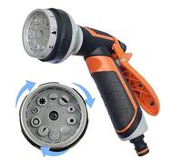 Garden Hose Sprayer, Garden Hose Nozzle Sprayer, Adjustable Modes Extended Spray Nozzle Watering Lance for Hanging Basket Cleaning, Plants Lawns Watering, Pets Shower, Car Washing