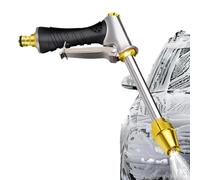 Garden Hose Sprayer, Pattern Adjustable Nozzle Head, Heavy Duty Outdoor Watering Control Tool, Lawn Yard Patio Driveway Cleaning Spray, Home Garage Workshop Use 20 x 14.5 cm