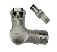 Garden Hose Swivel Connection | 180 and 360 Degree Rotatable Hose Connection,Adjustable Pipe Connection For Plants Watering Ramp Cleaning Outdoor Maintenance Garden Cleaning