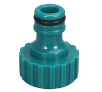 Garden Hose Tap Connector 3/4 inch,Threaded Faucet Adapter Hose Connection Set for Garden Irrigation,Blackish Green,5 Pieces