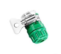 Garden Hose Tap Connector Adapter 15-21mm Faucet Outlet for Quick Fit for Mixer Kitchen Bath Tap Watering Irrigation Kit Green(Yellow)