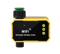 Garden Hose Timer with Solar and USB Rechargeable Power, APP and WiFi Control for Automated Irrigation and Lawn Watering System