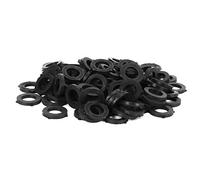 Garden Hose Washer 100 Pack with G3/4 Rubber Sealing Gasket | Prevent leaks in faucet connections with 100 pack G3/4 rubber washers featuring 4 small external buckles for firm fixation