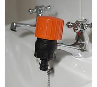 Garden hosepipe Connector for Kitchen tap + Matching Universal Garden Hose Connector/Fitting