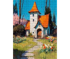 Garden House Jigsaw Puzzle 2000 Piece, Puzzles for Adults 2000, The Impossible Challenge, Jigsaw Puzzle Games Classic Educational, Wooden Puzzles, for Home Wall Decoration Gift FNKL1-536