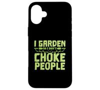 Garden "I don't meet People" Case for iPhone 16 Plus