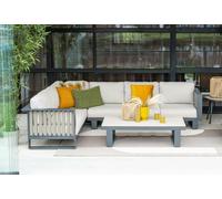 Garden Impressions Bologna Corner Lounge Set and Coffee Table - Corner Sofa and Coffee Table