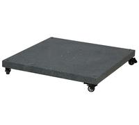 Garden Impressions Hawaii 90kg Granite Base (Anthracite) with Wheels