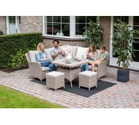 Garden Impressions Jersey Corner Sofa with Height Adjustable Table