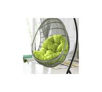 Garden Indoor Hanging Egg Swing Hammock Chair Seat Thick Cushion Pillows (including Seat Cushion Only) Fruit Green 120X80
