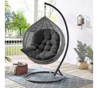 Garden Indoor Hanging Egg Swing Hammock Chair Seat Thick Pad Cushion Pillow Pads