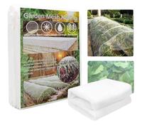 Garden Insect Mesh Netting, 1mm Ultra Fine PlantCovers for Garden Protection. Mosquito Net Pest Barrierfor Vegetables Fruits Greenhouse Row Cover Raised BedBarrier (9.8ft x 32ft (3m x 10m))