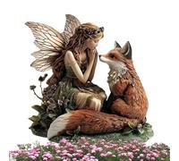 Garden Interest - Garden Ornaments Outdoor | 2D Acrylic Fairy Yard Stakes | Yard Decoration | Yards Decor | Easy to Install Decorative Lawn Work Ornament for Patio Living Room Patio Path