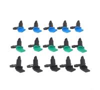 Garden Irrigation Drip Emitters for PE Pipe and 4/7 Tubing Flow Regulated Flag Type For Water Conservation Solution 60 300 Pack (300pcs)