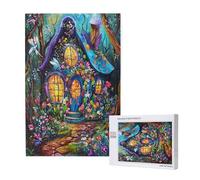 Garden Jigsaw Puzzles for Adults 500, Dream Puzzles for Adults Wooden, Funny/Difficult/Impossible/Challenging Decompression Games, As a Birthday and Holiday Decor Gift for Women and Men M-1497