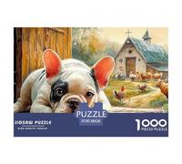 Garden Kittens Recycled Cardboard Jigsaw Puzzles for School-Aged Children Two Sleeping Cats 1000-Piece Challenging & Brainteasing 38x26cm/1000pcs