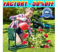 Garden Kneeler Portable Foam Garden Seat Kneeling Stool Tool Bag Seat Pad AAA