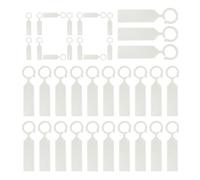 Garden Labels 100 Pieces Thick Reusable suspending Plant Identification Tags, for Gardening Nurseries seedlings Fruit Trees shrubs Farm Greenhouse, Durable Practical Accessory for Plant Marking
