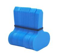 Garden Labels, 200PCS Colorful Plastic Plant Labels for Garden Bonsai Classification Sorting and Writing(Blue)