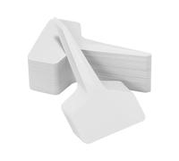 Garden Labels, Pack of 200 T-shaped Vegetable Seedling Stakes, Potted Plant Labels, for the Garden, Backyard, Flower Bed, Greenhouse, Balcony, Courtyard and