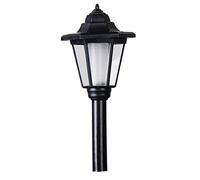 Garden Lamp Outdoor Solar Lamppost Outdoor Garden Solar Powered Black Lantern Lawn & Patio Light